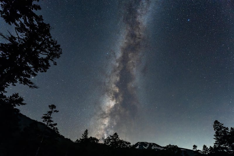 Mystical night sky